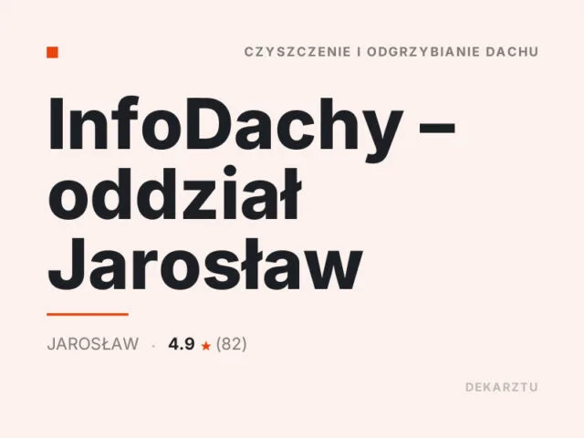 InfoDachy – oddział Jarosław