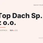 Top Dach Sp. z o.o. Dachy płaskie Konopnica