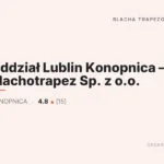 Oddział Lublin Konopnica Blachotrapez Sp. z o.o. blacha trapezowa Konopnica