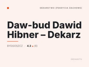 Daw-bud Dawid Hibner – Dekarz