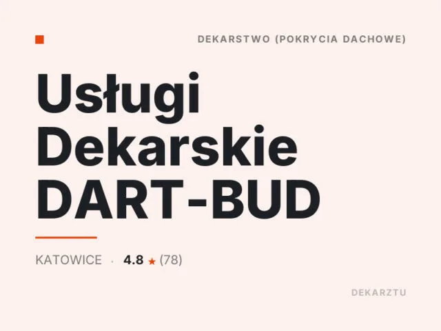 Usługi Dekarskie DART-BUD
