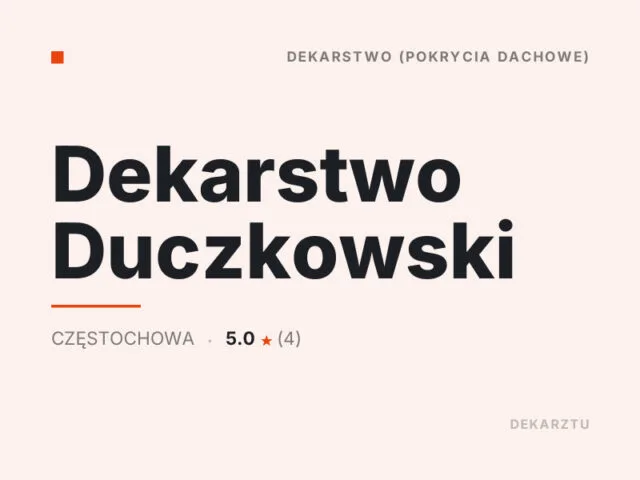 Dekarstwo Duczkowski