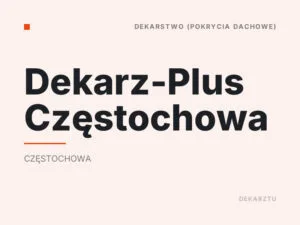 Dekarz-Plus Częstochowa