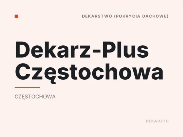Dekarz-Plus Częstochowa