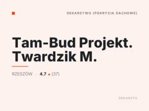 Tam-Bud Projekt. Twardzik M.