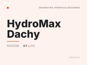 HydroMax Dachy