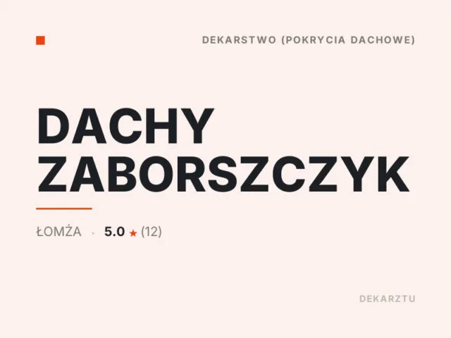 DACHY ZABORSZCZYK