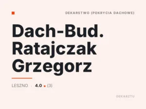 Dach-Bud. Ratajczak Grzegorz