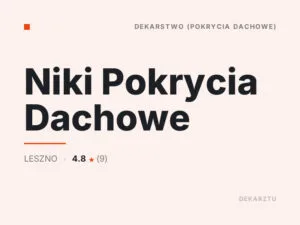 Niki Pokrycia Dachowe
