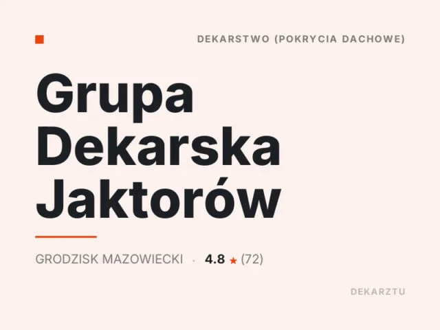 Grupa Dekarska Jaktorów