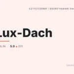 Lux-Dach czyszczenie i odgrzybianie dachu Lublin
