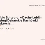 Albis Sp. z o.o. Dachy Lublin Usługi Dekarskie Dachówki Pokrycia Dachowe