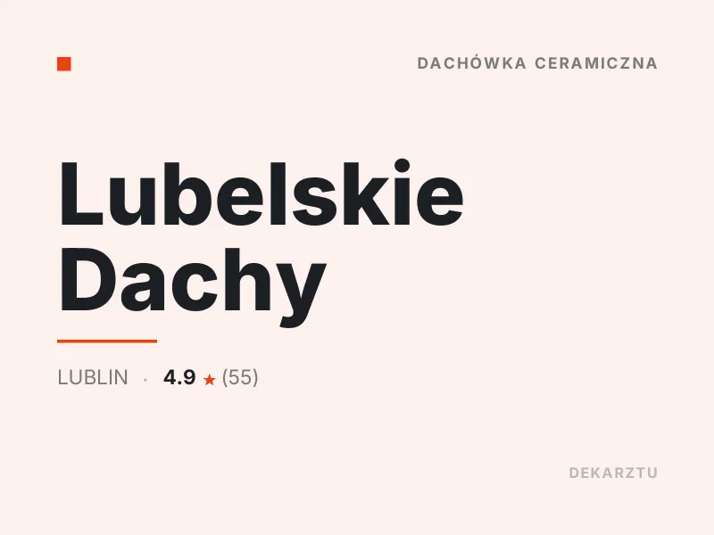 Lubelskie Dachy dachówka ceramiczna Lublin