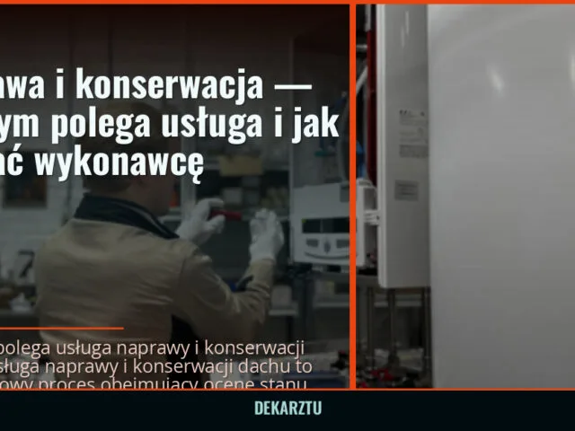 Naprawa i konserwacja — na czym polega usługa i jak wybrać wykonawcę
