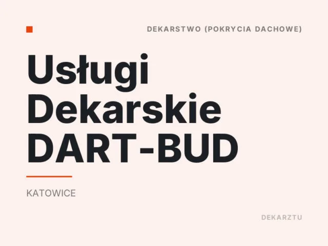Usługi Dekarskie DART-BUD