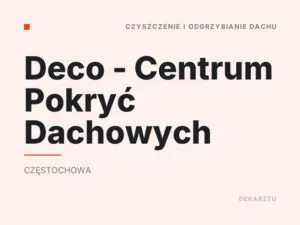 Deco – Centrum Pokryć Dachowych