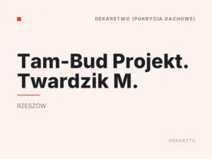 Tam-Bud Projekt. Twardzik M.
