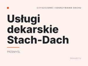 Usługi dekarskie Stach-Dach