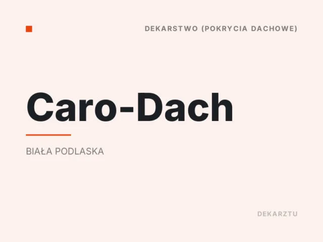 Caro-Dach