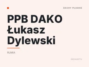 PPB DAKO Łukasz Dylewski