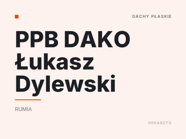 PPB DAKO Łukasz Dylewski