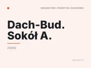Dach-Bud. Sokół A.