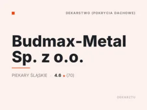 Budmax-Metal Sp. z o.o.
