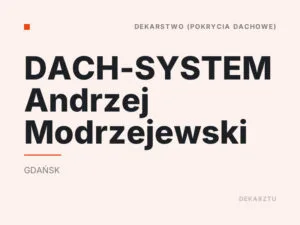 DACH-SYSTEM Andrzej Modrzejewski